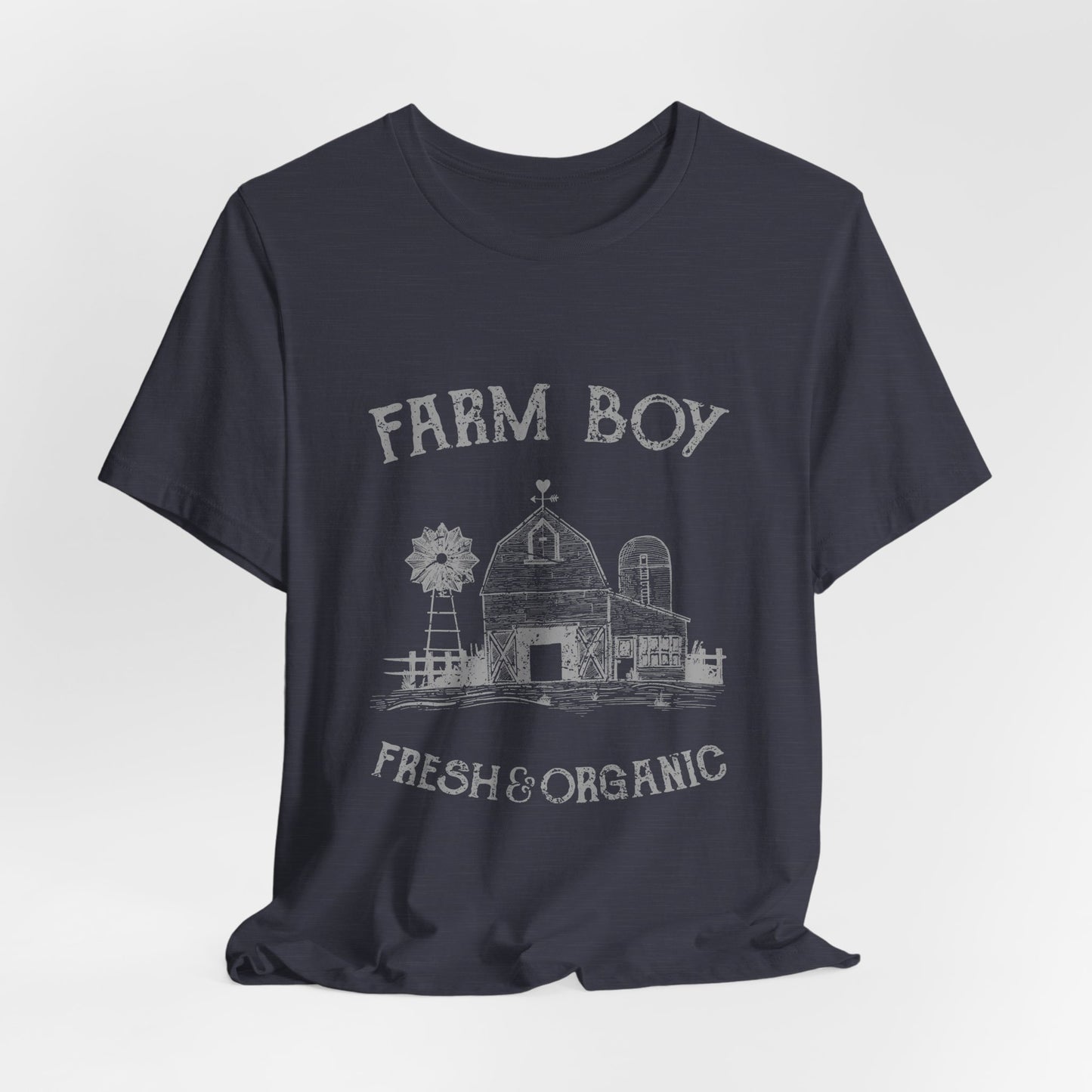 Farm Boy T-Shirt Fresh & Organic Barn Tee