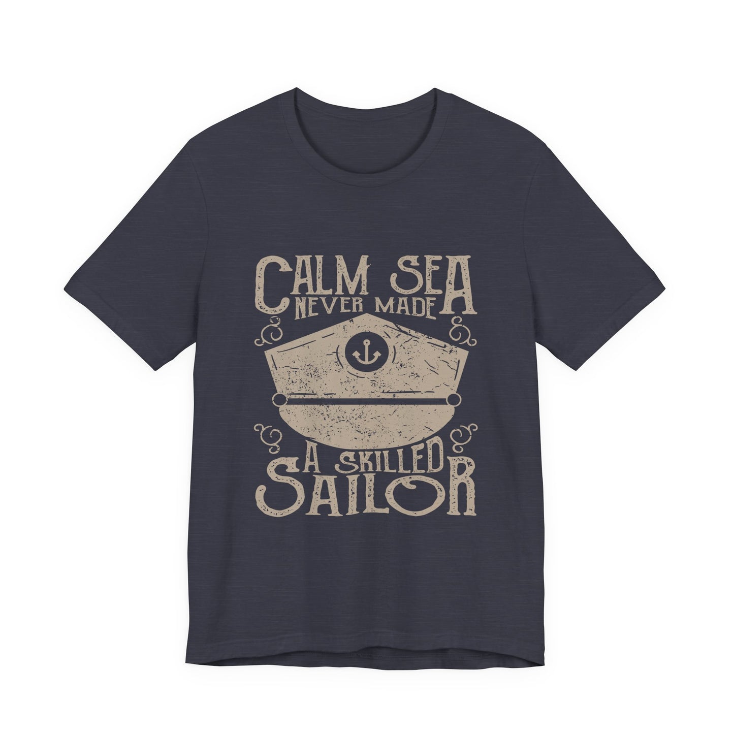 Calm Sea Skilled Sailor T-Shirt Nautical Tee