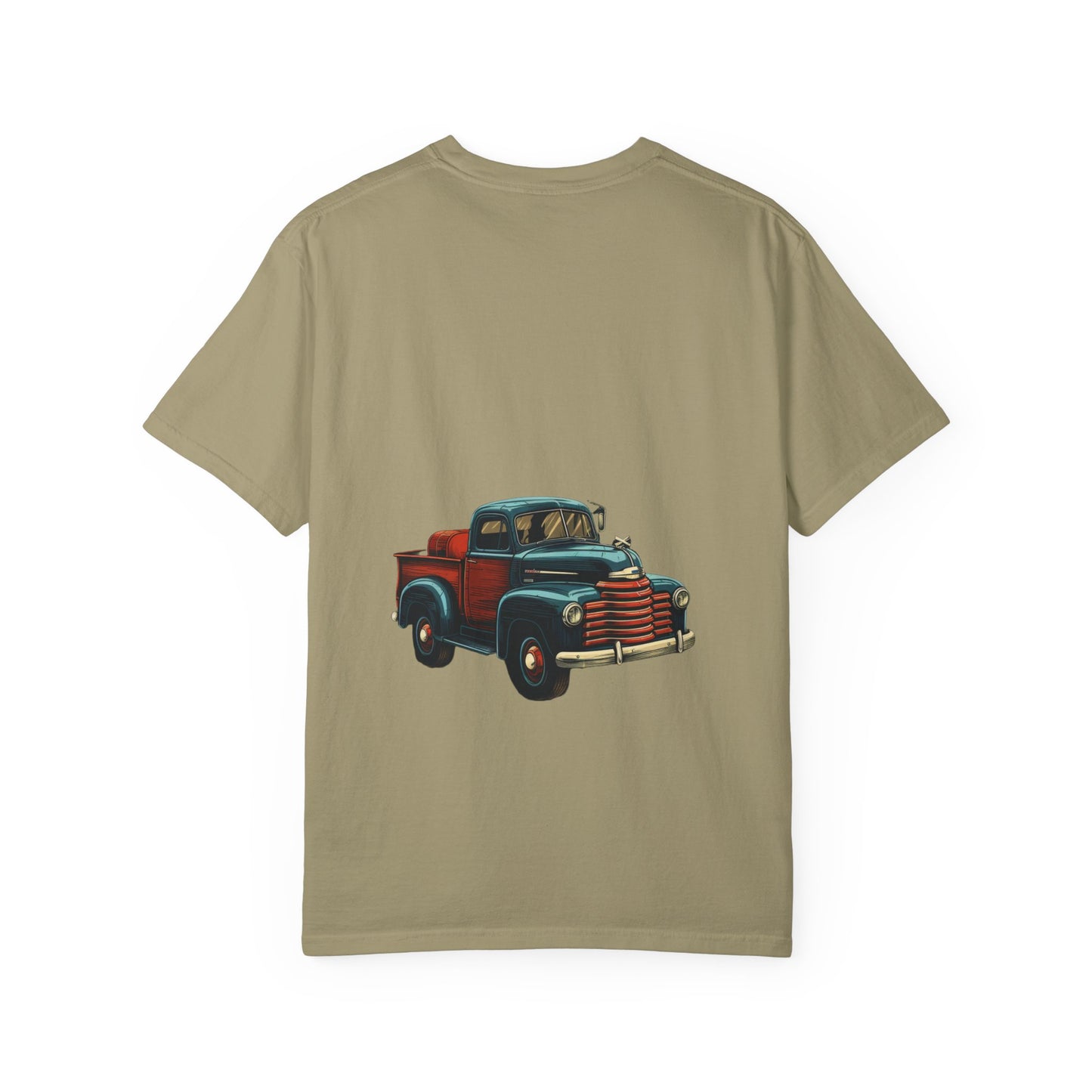 Vintage Christmas Truck Garment-Dyed Tee Holiday