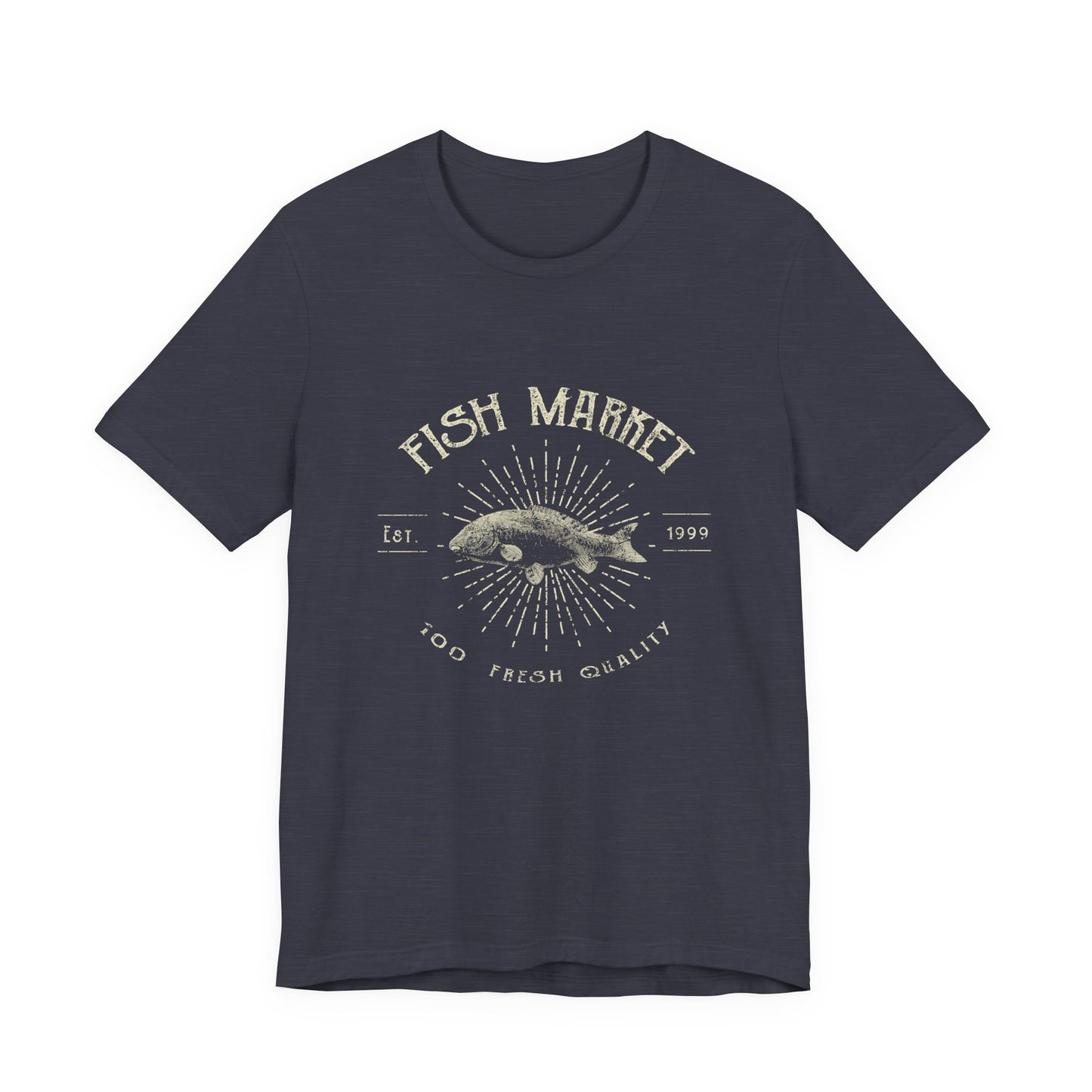 Fish Market Vintage Tee Est. 1999 Fishing Shirt