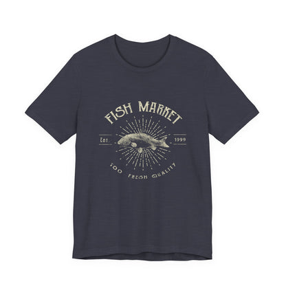 Fish Market Vintage Tee Est. 1999 Fishing Shirt