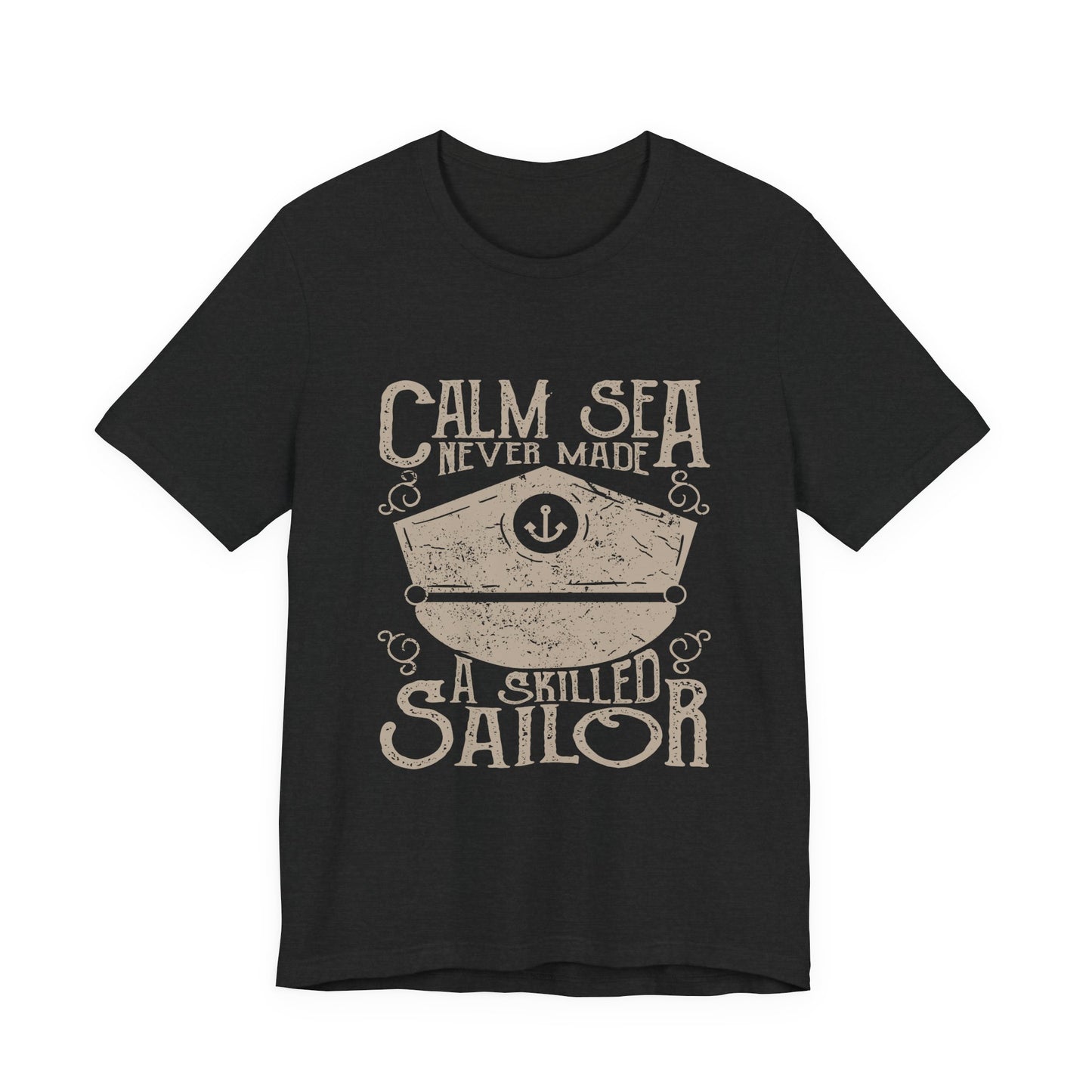 Calm Sea Skilled Sailor T-Shirt Nautical Tee