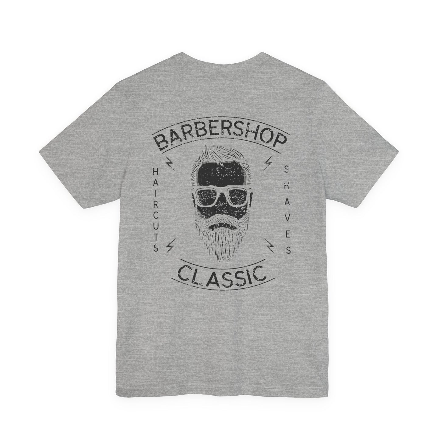 Barbershop Classic Tee | Retro Bearded Barber
