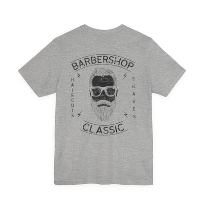Barbershop Classic Tee | Retro Bearded Barber