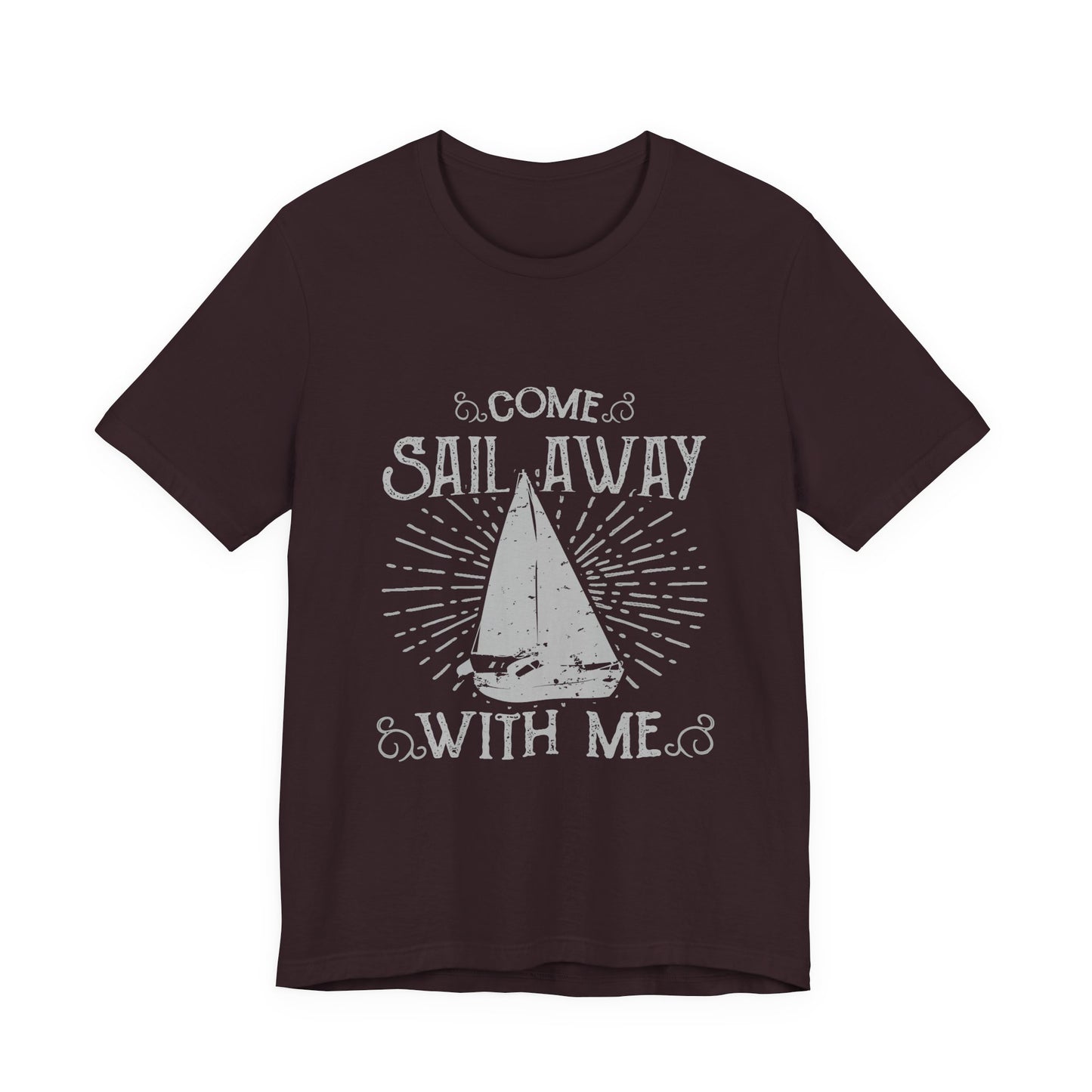 Come Sail Away T-Shirt Retro Nautical Sailing Tee