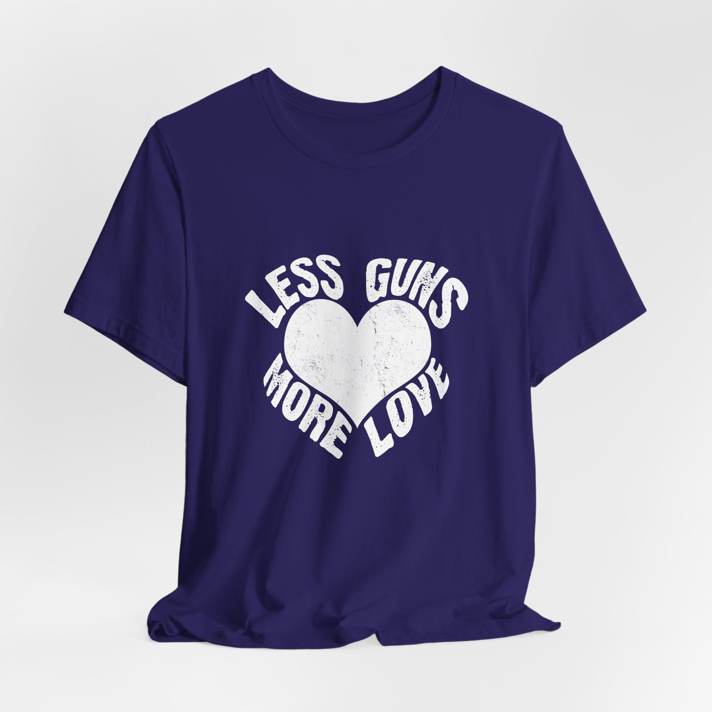 Less Guns More Love T-Shirt | Peace Graphic Tee