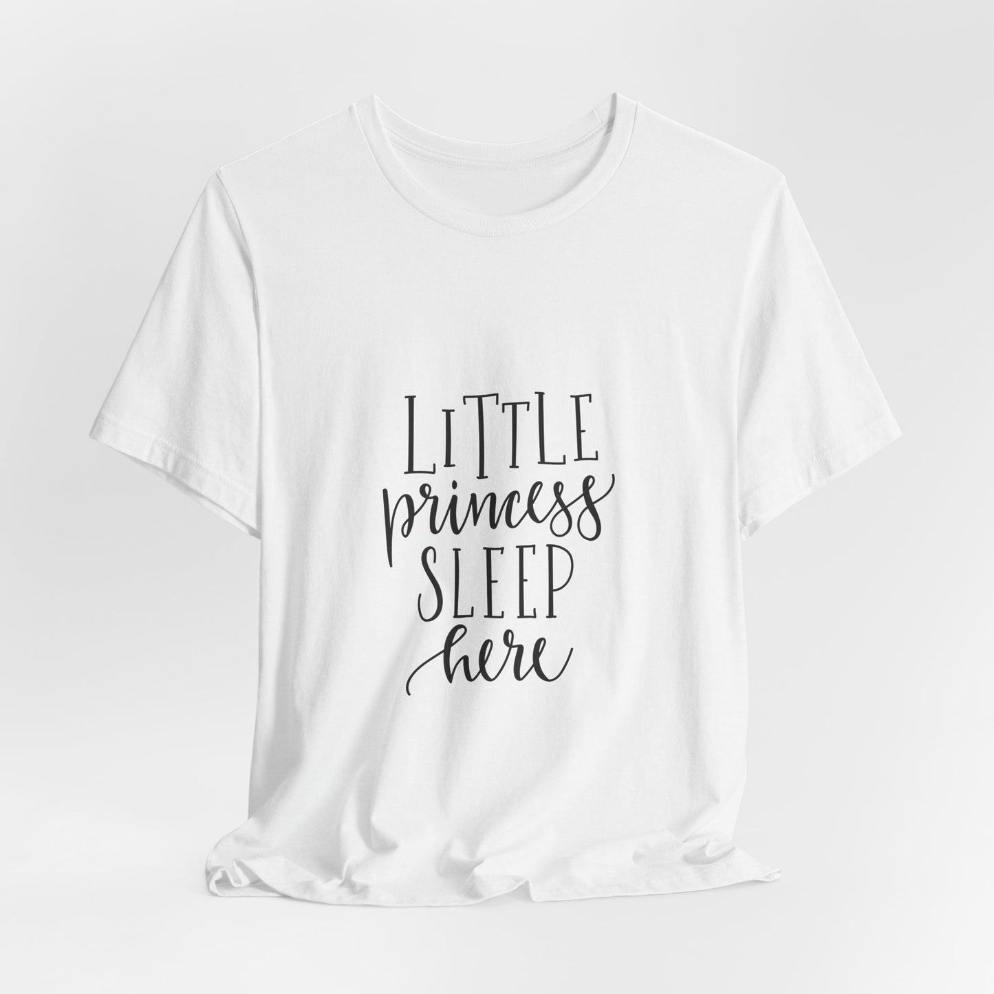 Little Princess Sleep Here Girls T-Shirt