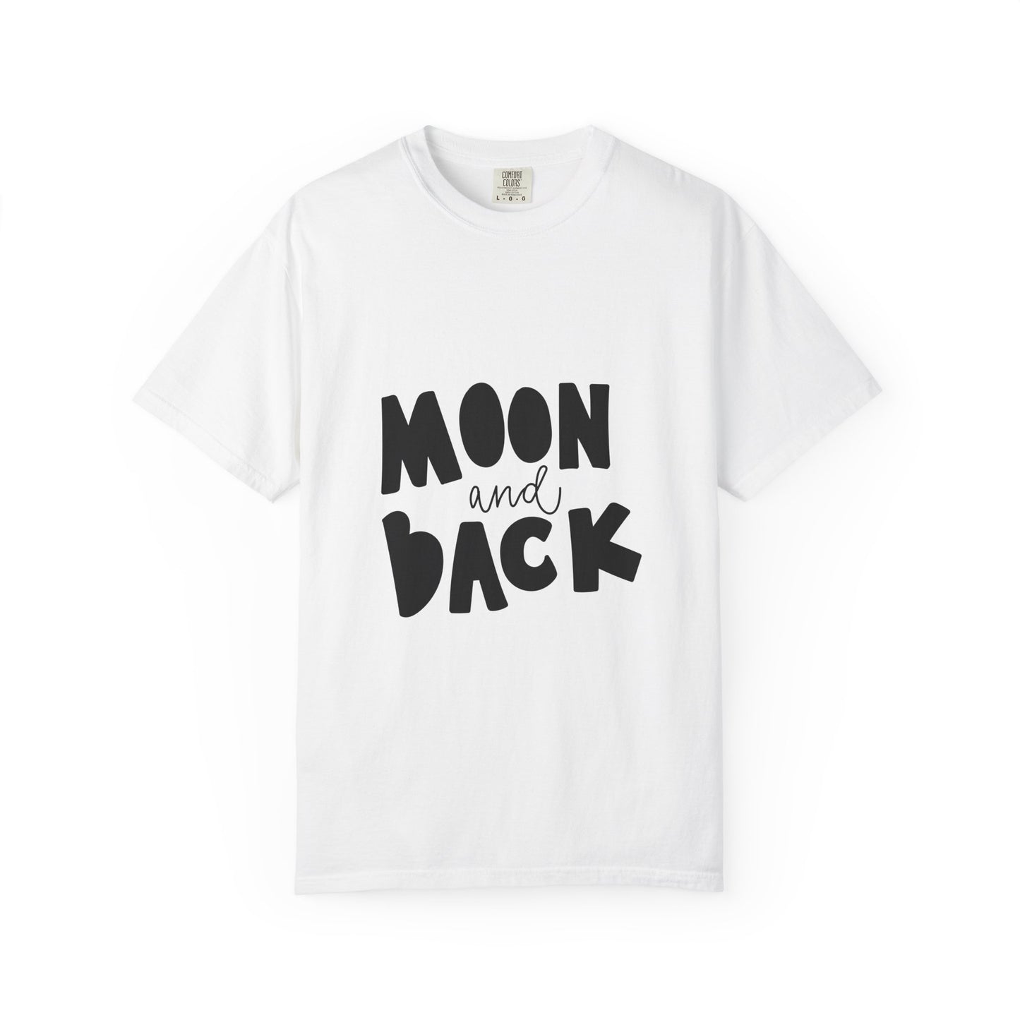 Moon and Back Heavyweight Tee Love Quote