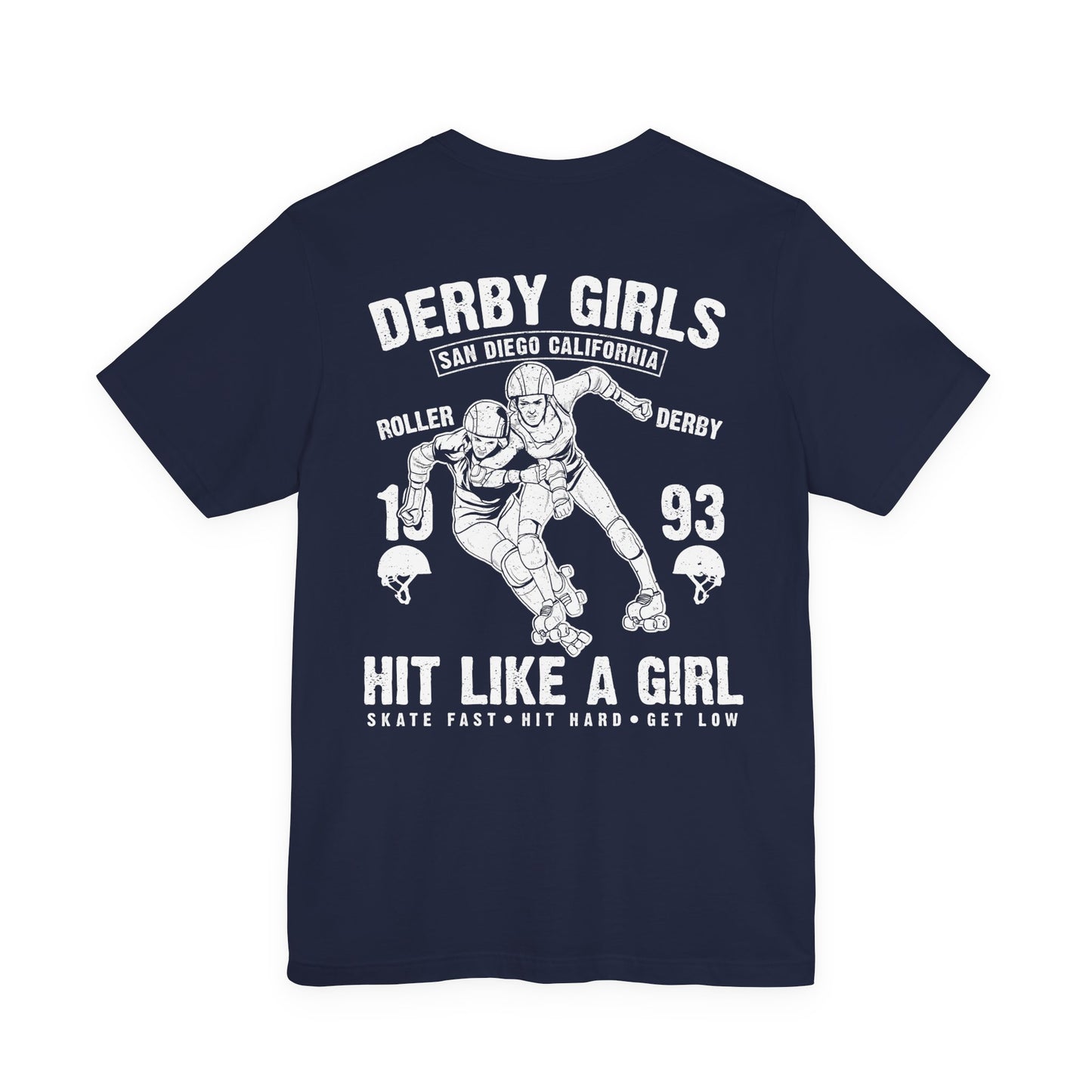 Derby Girls T-Shirt Roller Skating Gift Tee