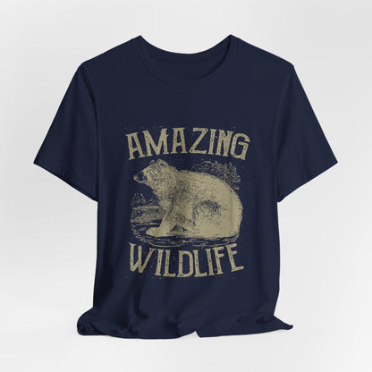 Amazing Wildlife Bear T-Shirt Vintage Outdoors