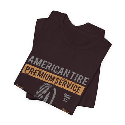 Retro American Tire T-Shirt Race the Road
