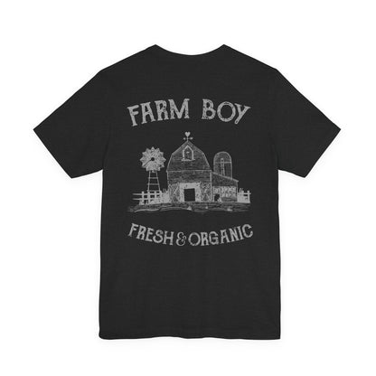 Farm Boy T-Shirt Fresh & Organic Barn Tee