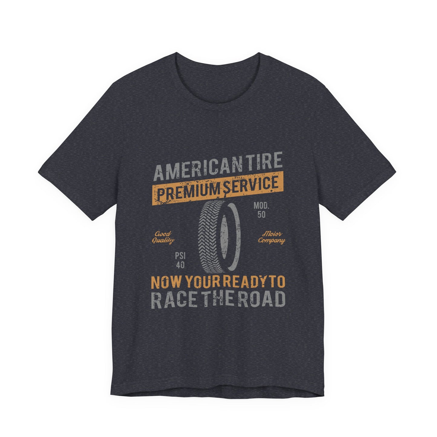 Retro American Tire T-Shirt Race the Road