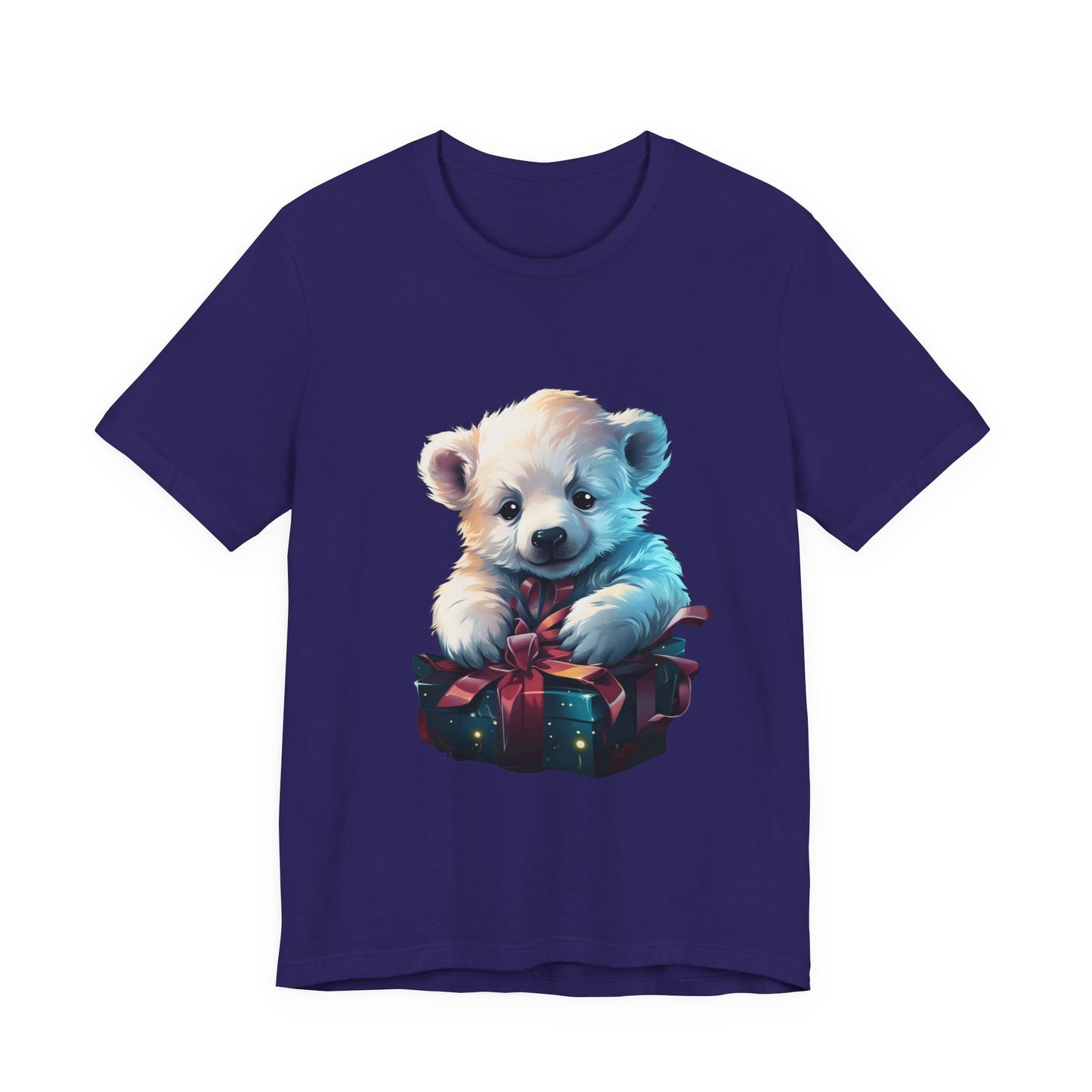 Cute Polar Bear Christmas T-Shirt Gift Tee