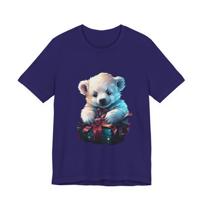 Cute Polar Bear Christmas T-Shirt Gift Tee