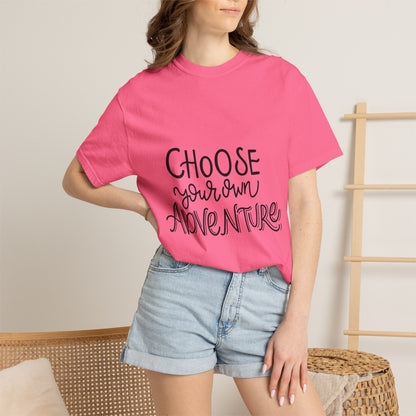 Choose Your Own Adventure Garment-Dyed Tee