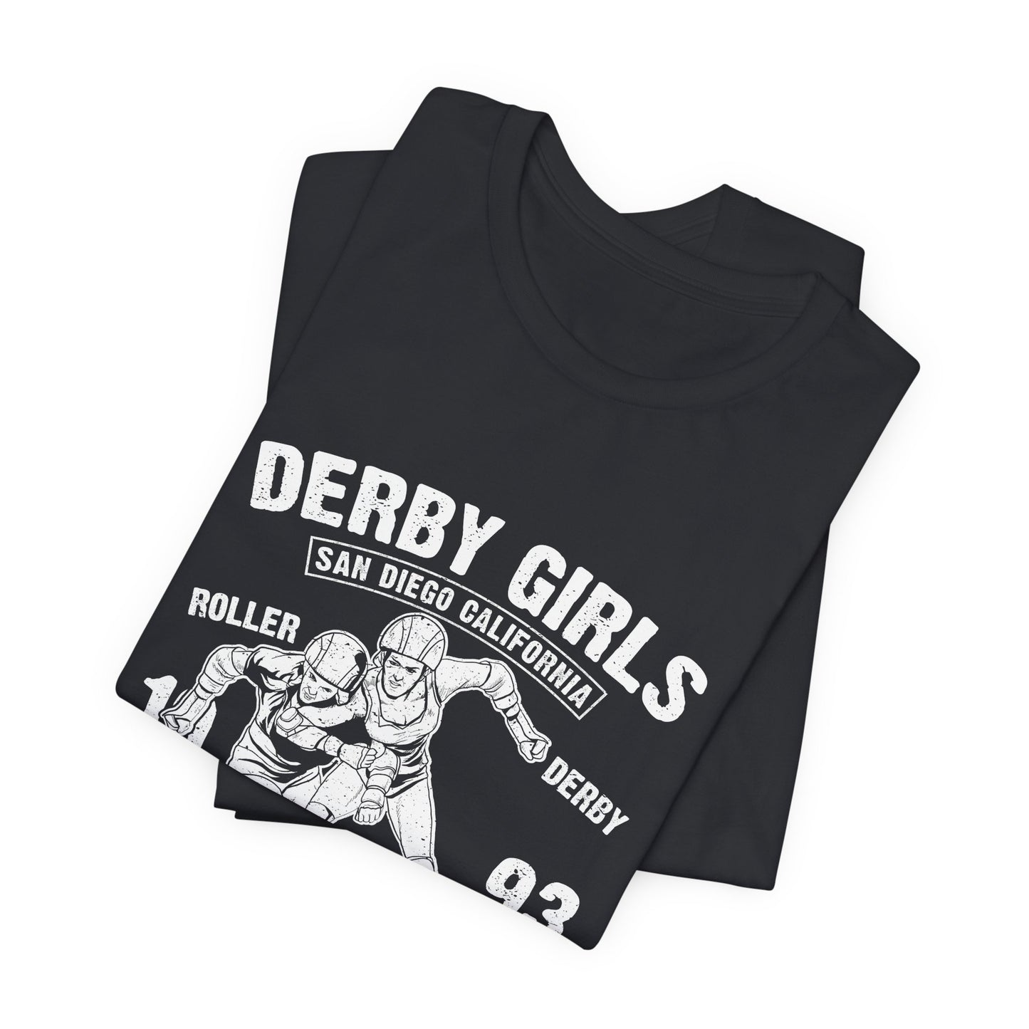 Derby Girls T-Shirt Roller Skating Gift Tee