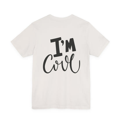 I'm Cool Tee Funny Kids Typography T-Shirt