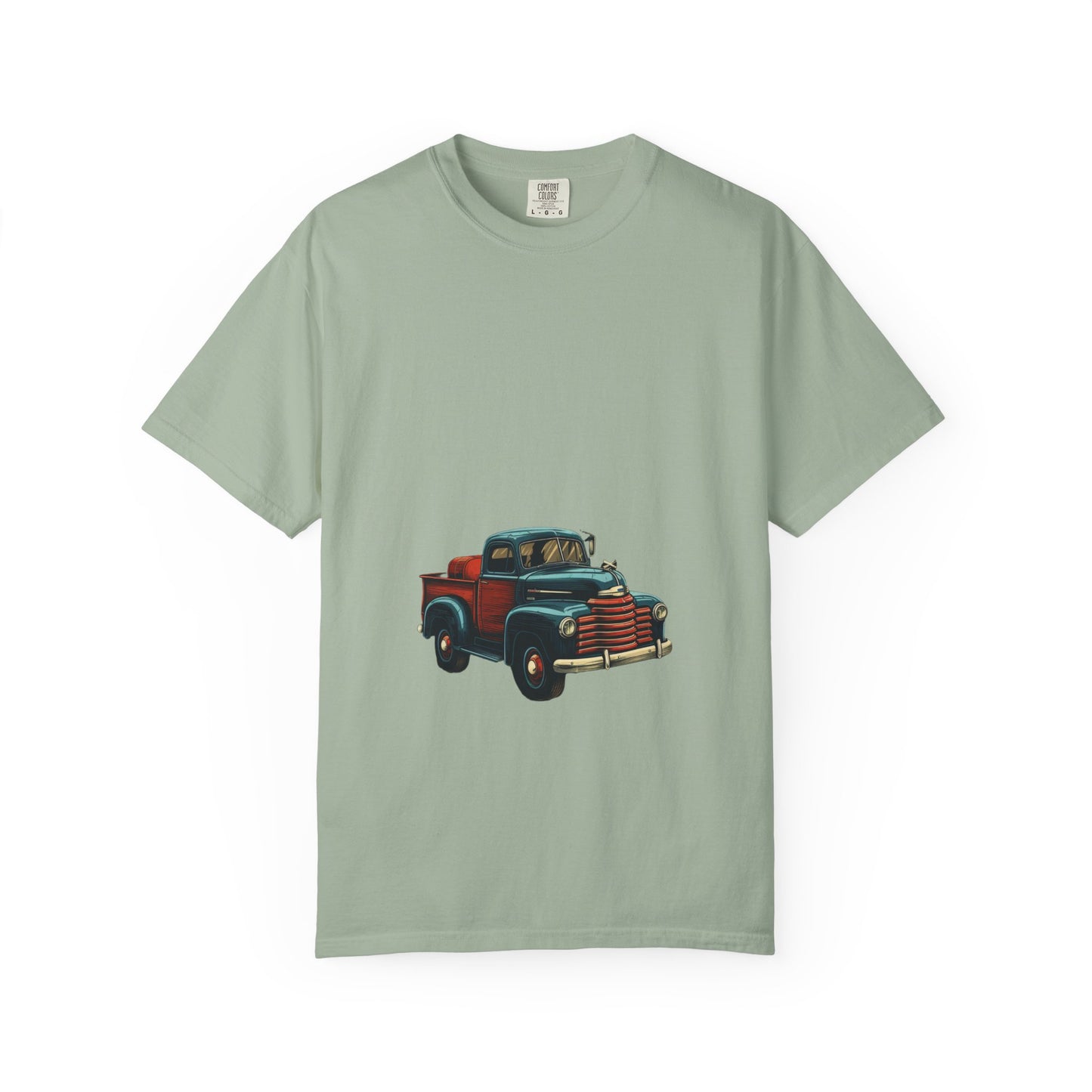 Vintage Christmas Truck Garment-Dyed Tee Holiday