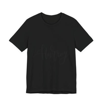 Hurray T-Shirt Calligraphy Script Celebration Tee