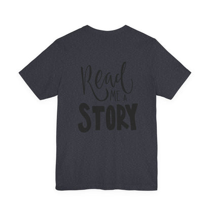 Read Me a Story Kids T-Shirt Cute Book Tee