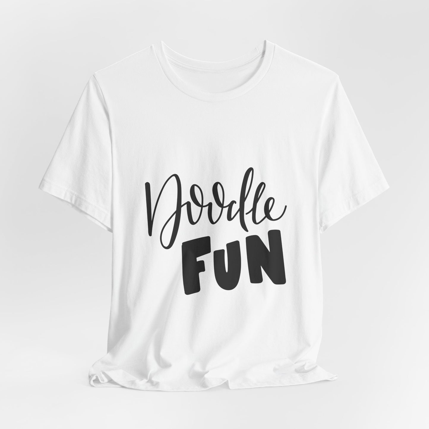 Doodle Fun T-Shirt Hand Lettered Artist Tee