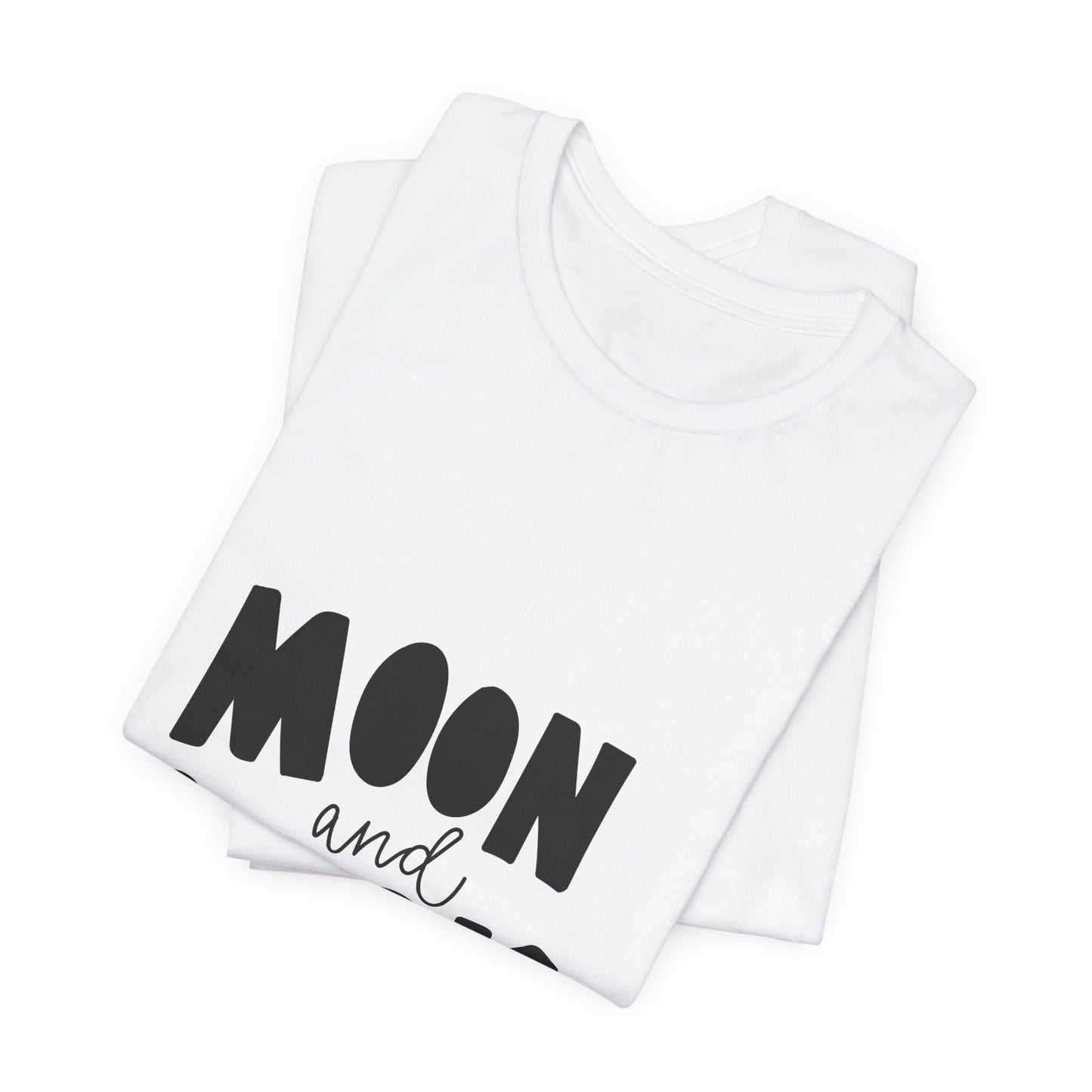 Moon and Back T-Shirt Love Quote Family Tee