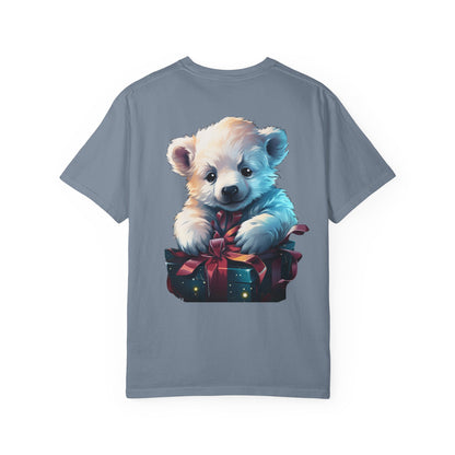 Polar Bear Christmas Garment-Dyed Tee Gift