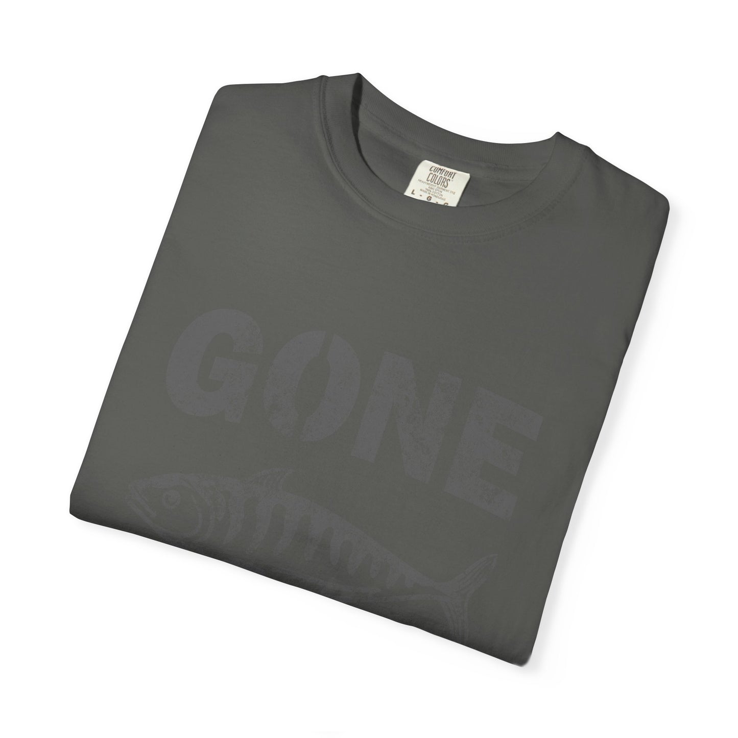 Gone Fishing Heavyweight Garment-Dyed Vintage Tee