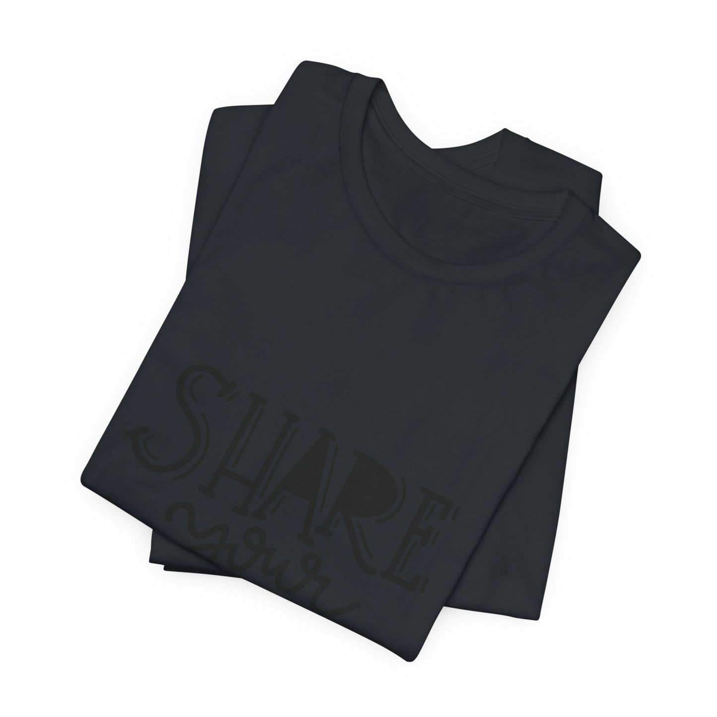 Share Your Toys T-Shirt Kids Lettering Tee
