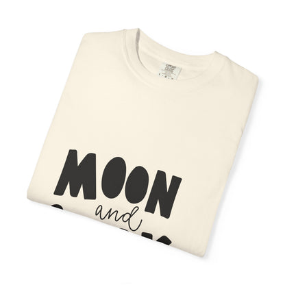 Moon and Back Heavyweight Tee Love Quote