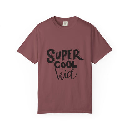 Super Cool Kid Tee Garment-Dyed Kids Shirt
