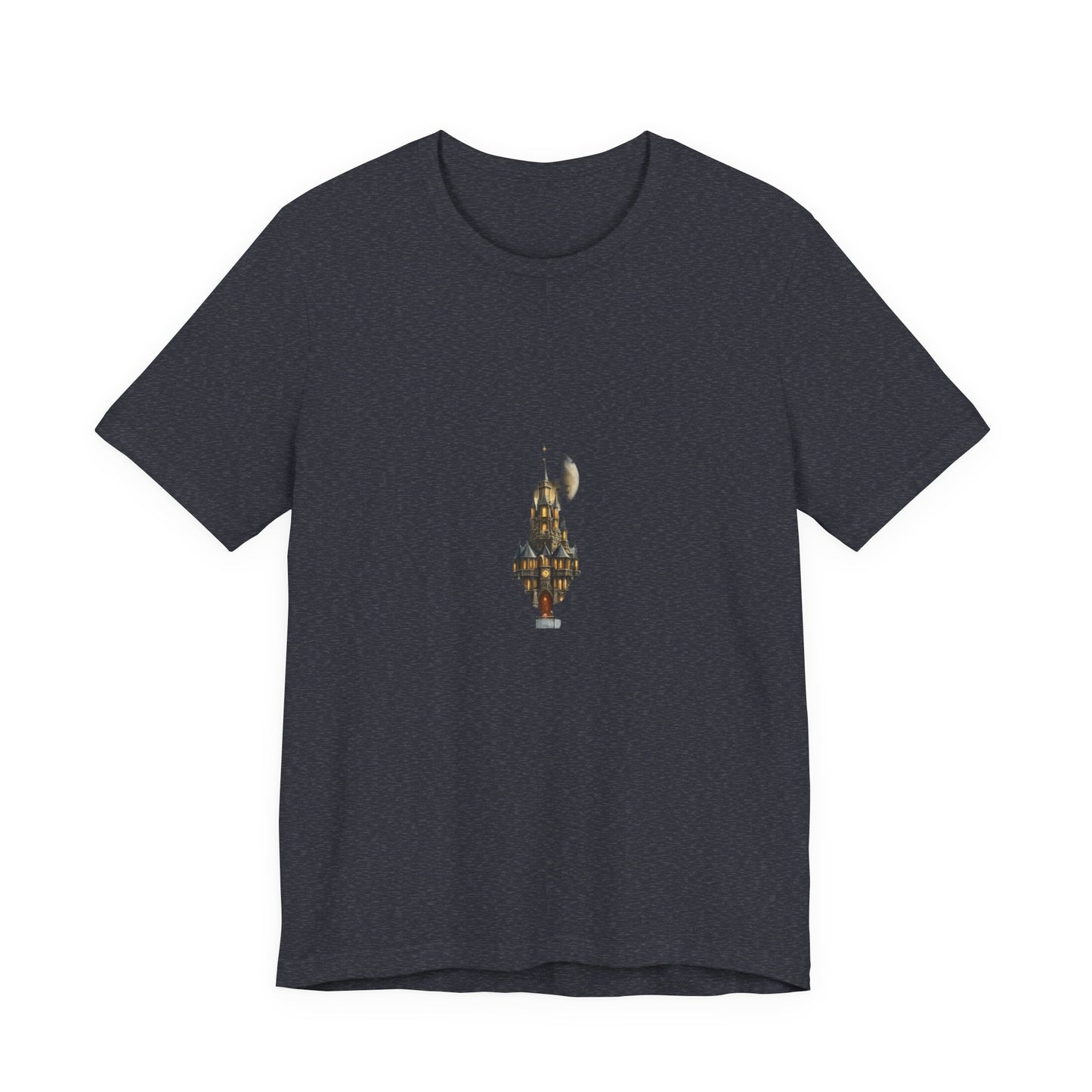 Fantasy Castle Book Christmas T-Shirt