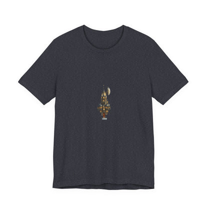 Fantasy Castle Book Christmas T-Shirt