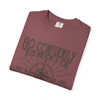 Go Confidently Dreams Garment-Dyed Tee Thoreau