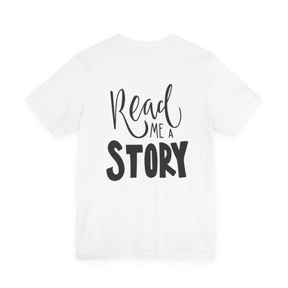 Read Me a Story Kids T-Shirt Cute Book Tee