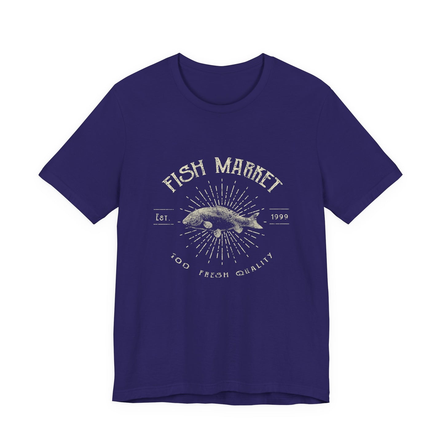 Fish Market Vintage Tee Est. 1999 Fishing Shirt