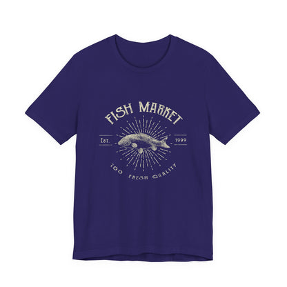 Fish Market Vintage Tee Est. 1999 Fishing Shirt