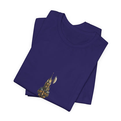 Fantasy Castle Book Christmas T-Shirt