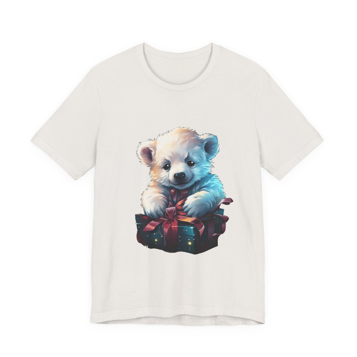 Cute Polar Bear Christmas T-Shirt Gift Tee