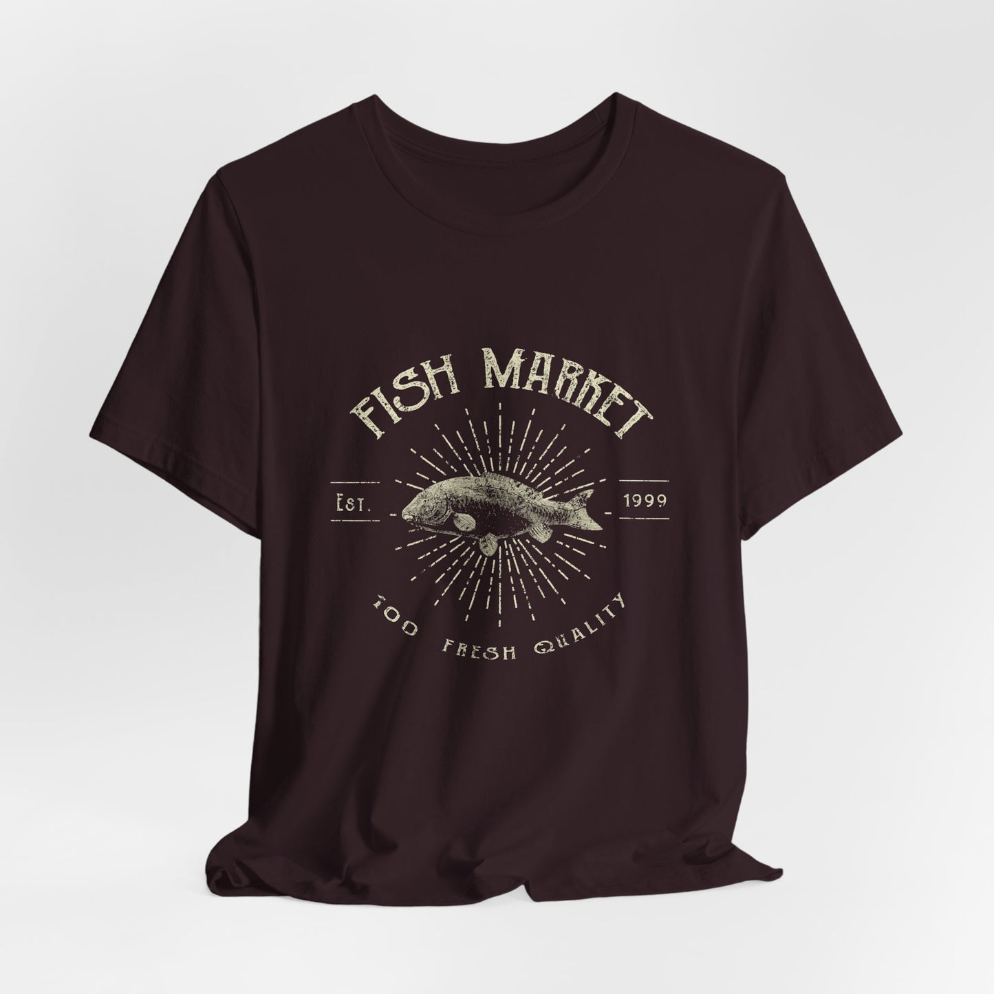 Fish Market Vintage Tee Est. 1999 Fishing Shirt