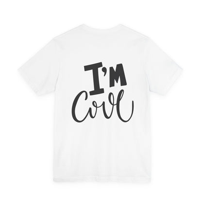 I'm Cool Tee Funny Kids Typography T-Shirt