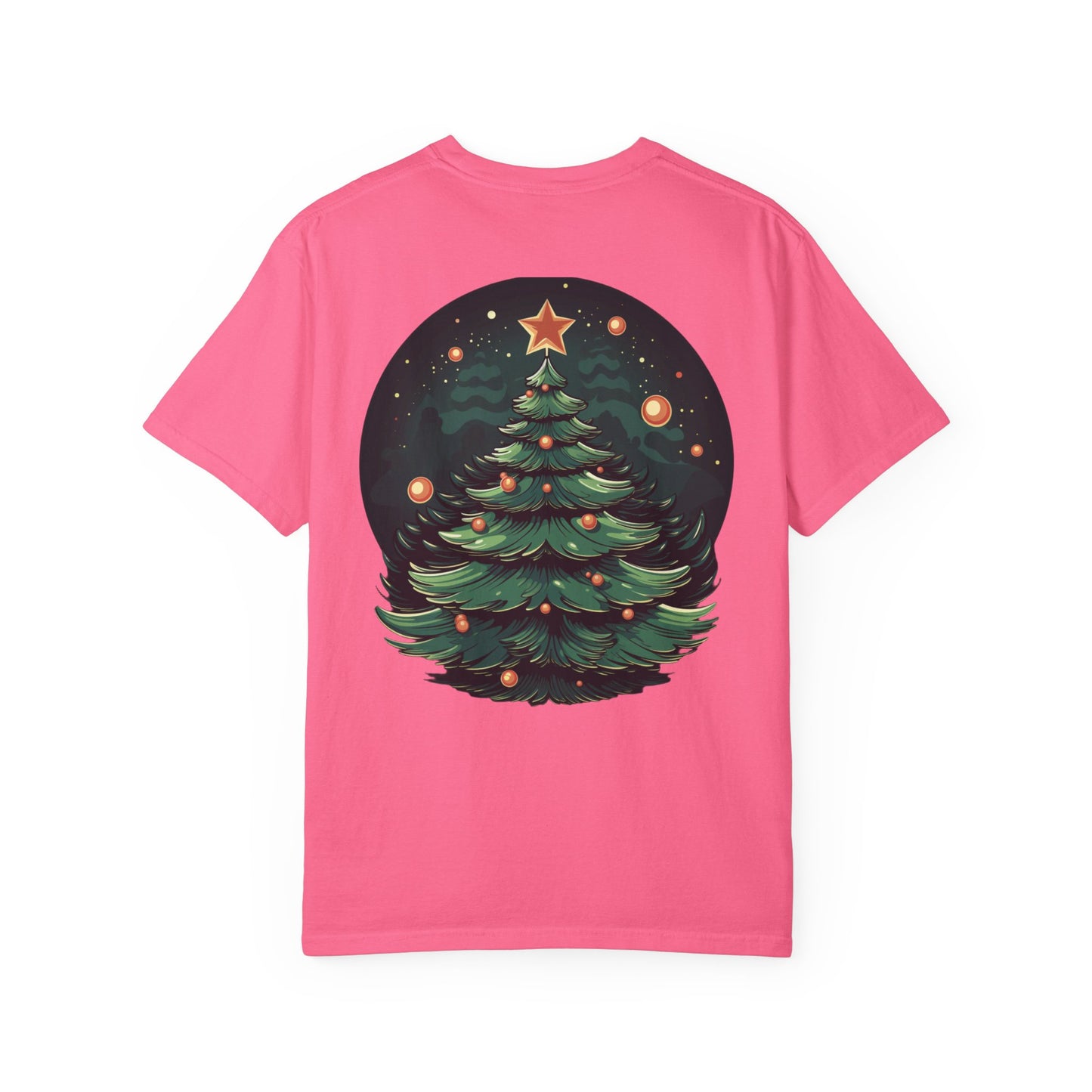 Retro Christmas Tree Heavyweight Garment-Dyed Tee