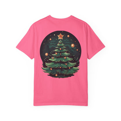 Retro Christmas Tree Heavyweight Garment-Dyed Tee