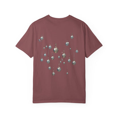 Elegant Christmas Ornaments Tee | Heavyweight
