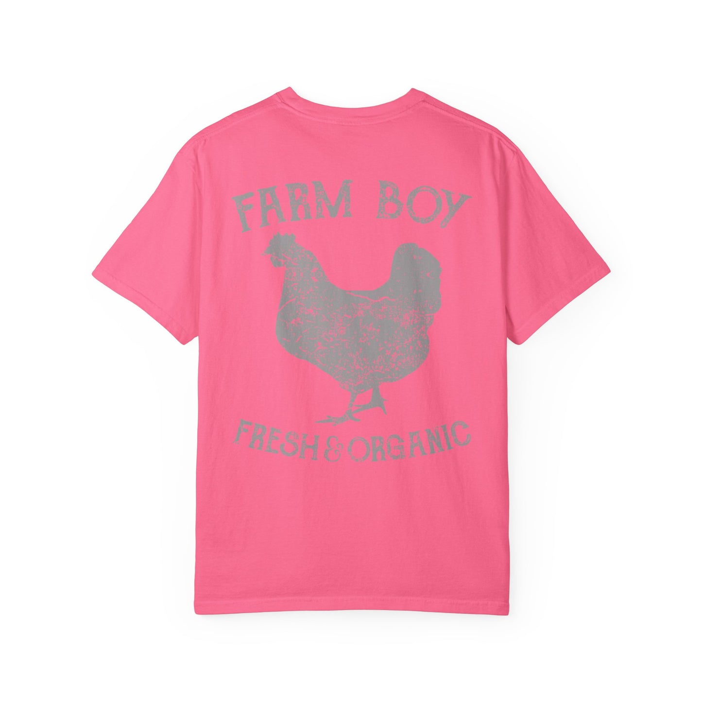 Farm Boy Rooster Garment-Dyed Heavyweight Tee