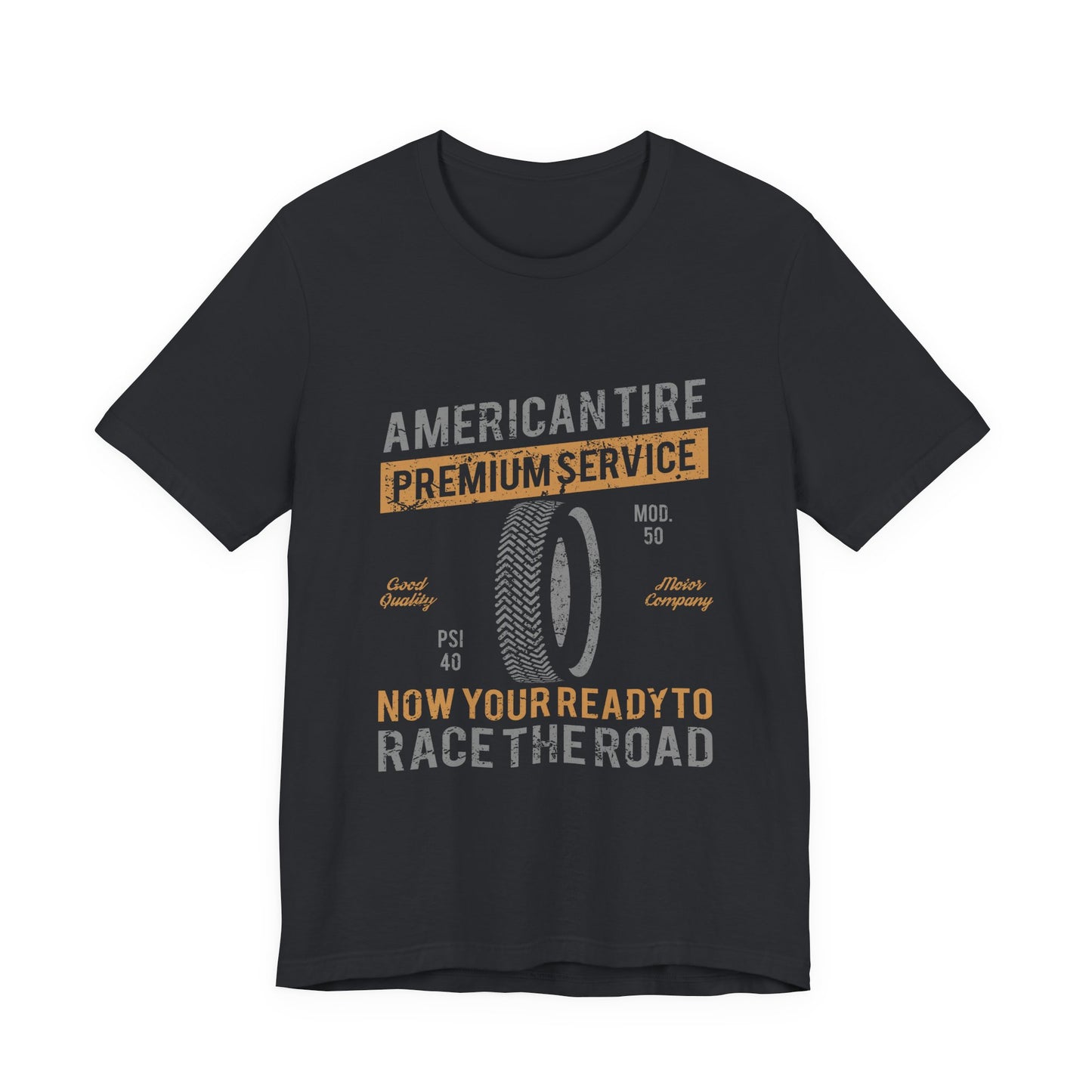 Retro American Tire T-Shirt Race the Road