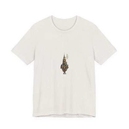 Fantasy Castle Book Christmas T-Shirt