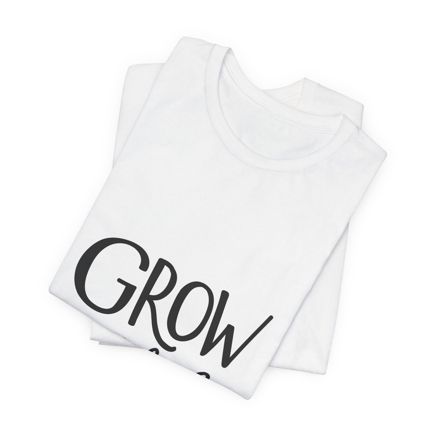 Grow Wild T-Shirt Hand Lettered Nature Tee