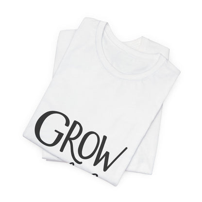 Grow Wild T-Shirt Hand Lettered Nature Tee